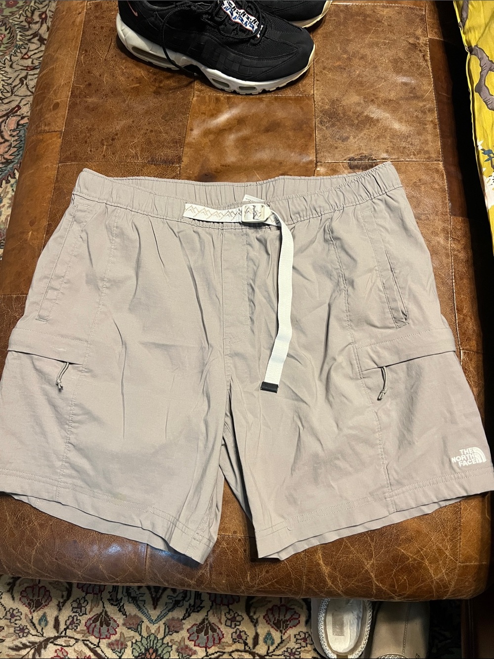 The North Face men’s khaki shorts